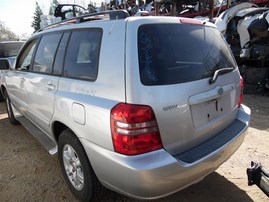 2002 Toyota Highlander Silver 2.4L AT 2WD #Z24664